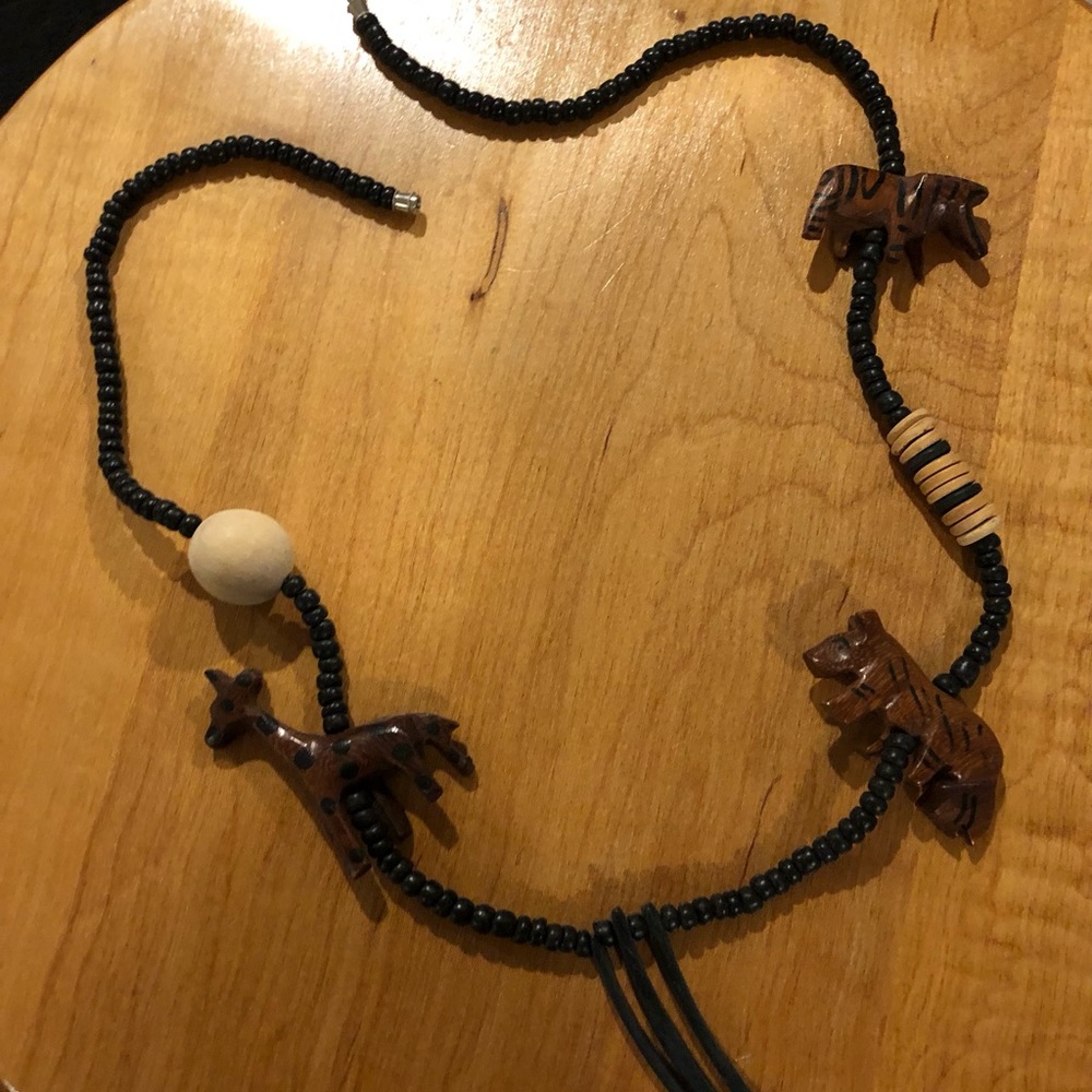 Previously Worn 12” African Style Necklace.